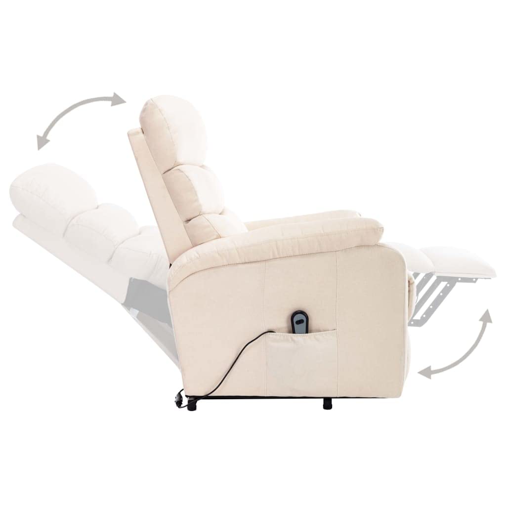 Fauteuil Relax releveur inclinable électrique avec Fonction de Massage, Dossier réglable et télécommande pour Confort et mobilité en Salon ou Chambre