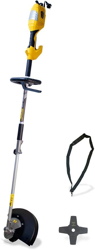 GARLAND BEST 100 DPE-V15 - Desbrozadora eléctrica 1000W 3 en 1, manillar Delta, disco 4 dientes y cabezal automático, compatible cortasetos y podadora