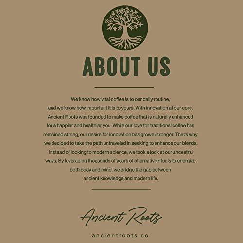 Ancient Roots Donut Shop Mushroom Coffee - Ground Coffee - Medium Roast Coffee - Gourmet Coffee With Benefits Of Mushroom - Donut Coffee - By Corim Premium Blends (12 Ounces) #TOP4