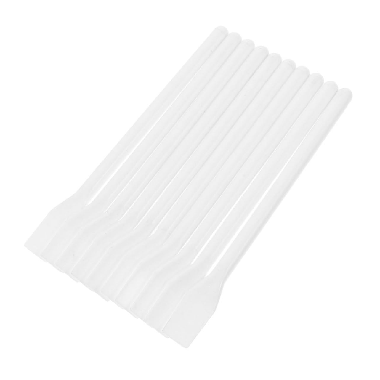 BEBEMOKO 15Pcs Portable Plastic Glue Spreaders Versatile Craft Glue Applicators for DIY Art Paint Mixing and Spreading Sturdy Lightweight Design for Easy Use