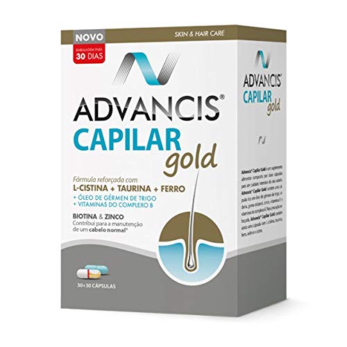 Advancis Stapelbaar goud 30 blauwe capsules + 30 witte capsules