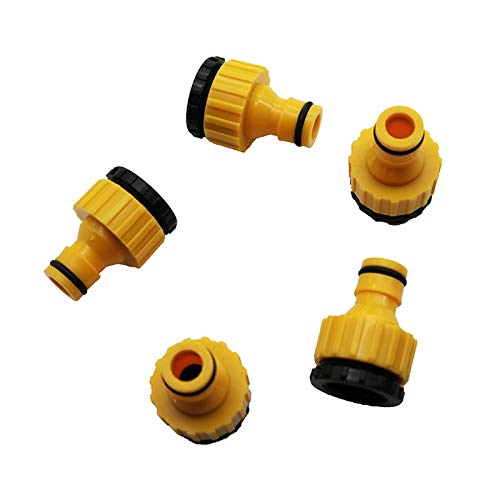 Leak-Proof Pipe Hose Fittings Faucet Threaded Joints Garden Lawn Hose Connector Industrial Irrigation Pipe Fittings 50 Pcs (Color : Green)