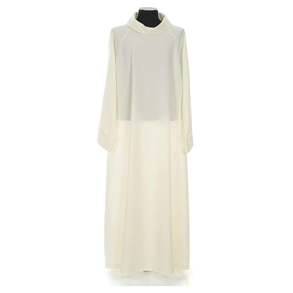 Holyart Camice poliestere avorio svasato mod. cocolla