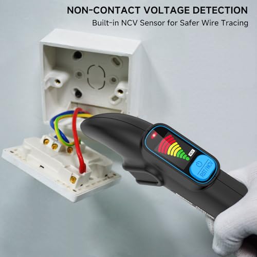 Image of Circuit Breaker Finder Tool with NCV Breaker Finder, GFCI Outlet Tester