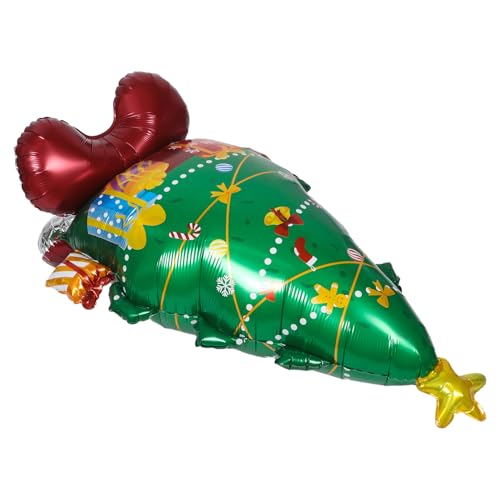 Parliky Árbol de Navidad Inflable con Base Autoportante Globo para Decoración Festiva de Fiestas Navideñas Soporte Estable para Eventos y Sesión de Fotos