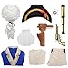 Founding Father Costume Boys Colonial Patriot Revolutionary War Costume Kids Boys