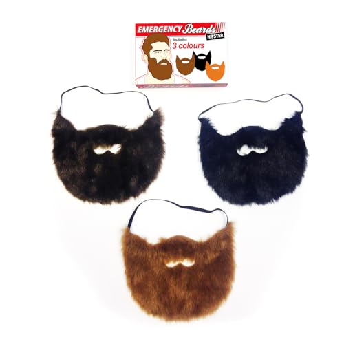 Gift Republic GR450025 Emergency Beards, Multicolor
