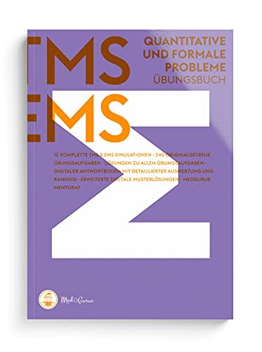 TMS & EMS Vorbereitung 2022 | Quantitative und formale Probleme | Übungsbuch zur Vorbereitung auf den Medizinertest in Deutschland und der Schweiz Cover