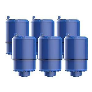 Overbest OB7008 Wasserhahnfilter Ersatz, 6er Pack