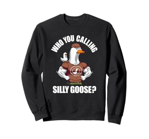 Silly Goose Gym Fitness Gewichte Gewichte Workout Gans Sweatshirt