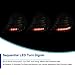 SPEC-D TUNING Smoke Full LED Sequential Tail Lights Compatible with 2001-2004 Mercedes-Benz W203 C-class Sedan