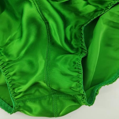 Mens Briefs Pure Silk Underwear Cooling Thongs Bulge Pouch Panty Breathable Bikini For Men4