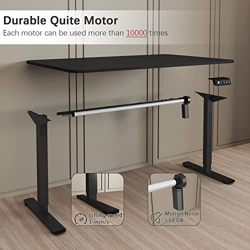 image for Furmax Electric Height Adjustable Standing Desk Large 40 x 24 Inches S