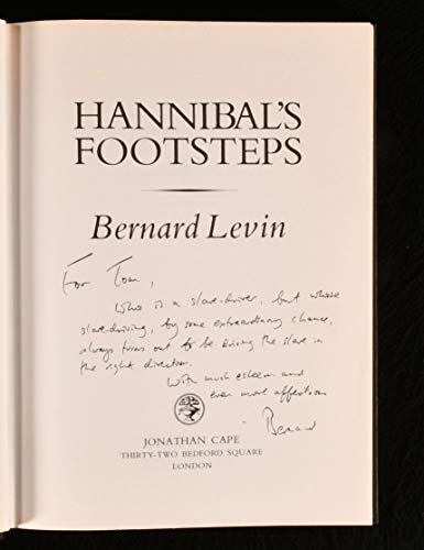 Hannibals Footsteps 0224022733 Book Cover