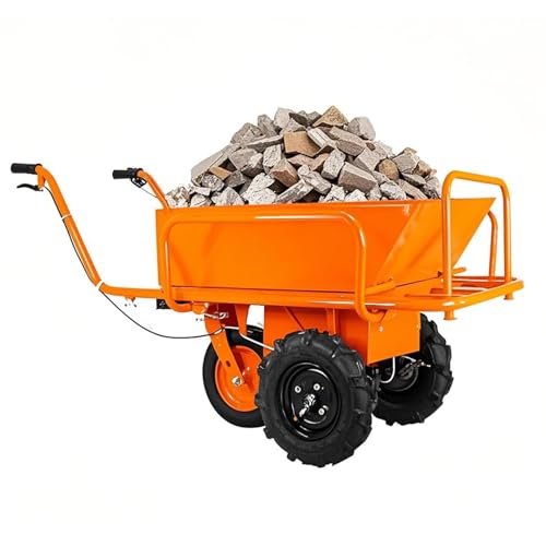 Carretilla eléctrica MINGYIHUI de construcción, motor de 1500W, batería 48V 20Ah, capacidad máxima 881 libras miniatura 2