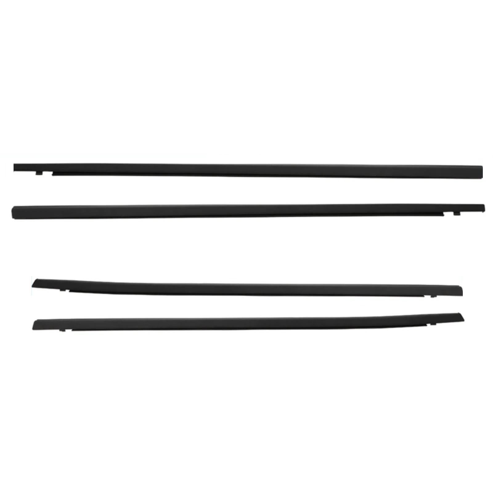 Glilar One Color Automotive Window Seals Compatible With Civic 2016 2017 2018 2019 Car Outer Window Glass Sealed Rubber Weatherstrip Soundproof Sealing Strip Seal Belt Trim