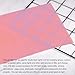 MECCANIXITY Gel Light Filter Pink Transparent Correction Lighting Gel Filter 11x8.5 inch Plastic Sheets for Film Photo Video Party Pack of 10