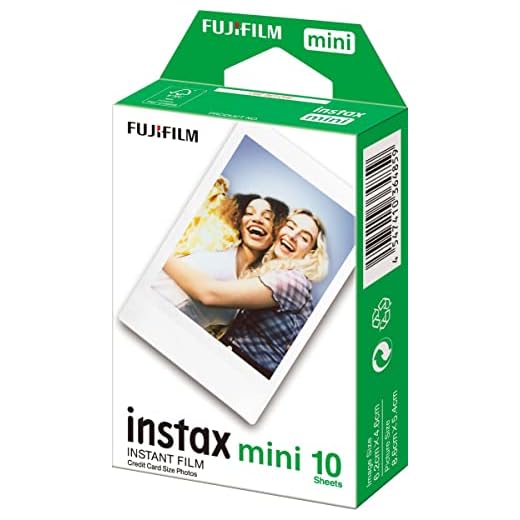 Fujifilm Instax Mini Brillo - Película fotográfica instantánea (10 Hojas)