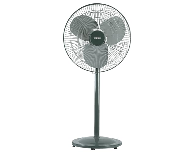 Image of USHA Farrata PX 500mm High Speed Pedestal Fan | 100% Copper Motor with High Torque | 160W | 100 m /min Air Delivery | Heavy Duty Aerodynamic Metal Blades | ISI Certified | Grey