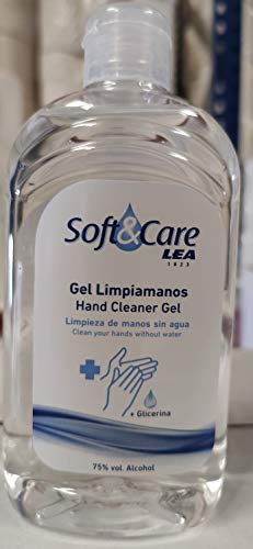 Gel Hidroalcoholico manos. 500ml 75% Alcohol. Pro Elite