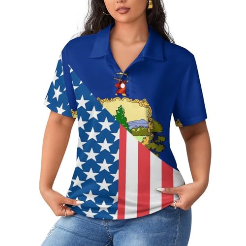 Polo de mujer de Vermont estilo americano para lucir en tus escapadas de fin de semana