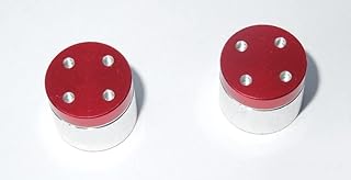 SSD RC M5 Locking Hubs (Red) (2)
