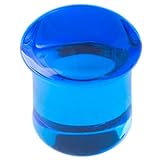 [グリーンピアッシング] ボディピアス ゴリラグラスビュレッツ/10ゲージ (カラー) オーシャンブルー GGB 10G ホールピアス ガラス製 Gorilla Glass