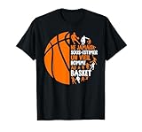 Basketteur Un Vieil Homme Au Basket Drôle Basketball T-Shirt, Homme, Noir, L