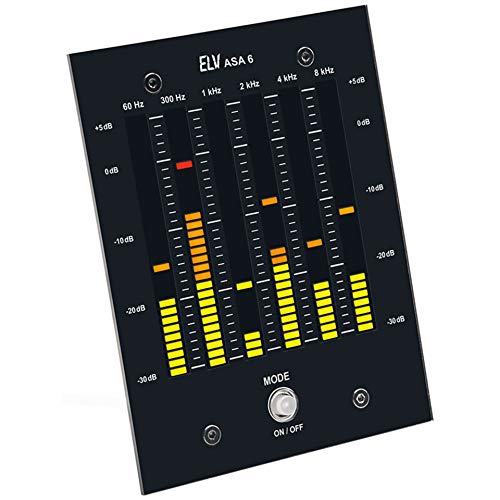 ELV Bausatz 6-Kanal Audio Spectrum Analyzer ASA6