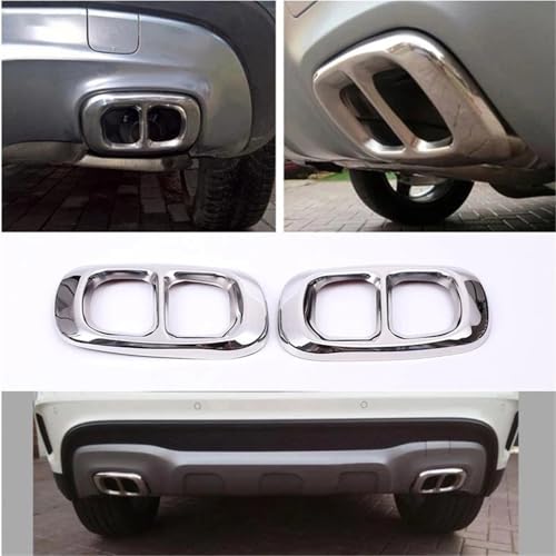 Couvercle d'embout d'échappement Mercedes GLA X156 pour masquer les sorties ternies - 4