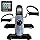 Mini Exercise Bike, himaly Under Desk Bike Pedal Exerciser Portable Foot Cycle Arm & Leg Peddler Machine with LCD Screen Disp