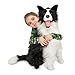 Melissa & Doug Giant Border Collie - Lifelike Stuffed Animal Dog (Over 2 feet Tall)