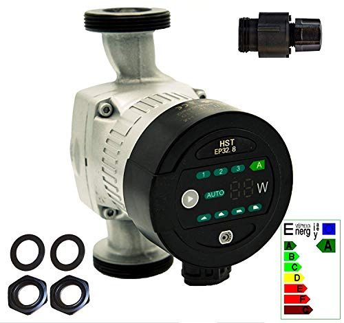 HST | Hocheffiziente Heizungspumpe | Umwälzpumpe | HST EP 32-80/180 mm | 8 Meter Förderhöhe u