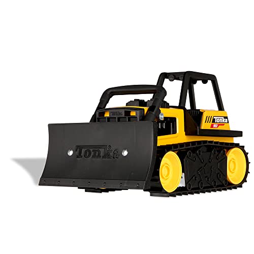 Tonka - Steel Classics Bulldozer, Frustration-Free Packaging (Ffp),Black, Yellow #TOP5