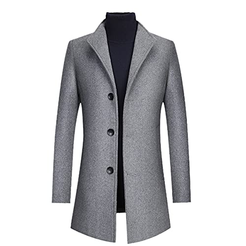 Manteau en laine Roquorl, veste d'hiver style européen pour les matins froids en ville