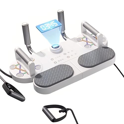 Image of 3 in 1 Push Up Board, Multifunction Muscles Exercise Push ups Training, Press Up Board with Timing Resistance Bands, Push-Up Board Workout Fitness Gym Equipment for Home (3 IN 1 PUSH UP BOARD)