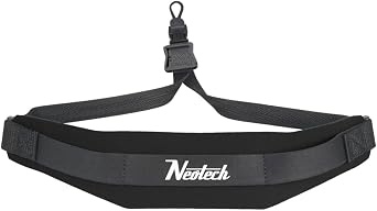 Neotech Saxophone Neck Strap Soft Sax Padded with Loop for Alto Tenor Baritone Soprano Made in USA