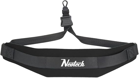 Neotech Saxophone Neck Strap Soft Sax Padded with Loop for Alto Tenor Baritone Soprano Made in USA