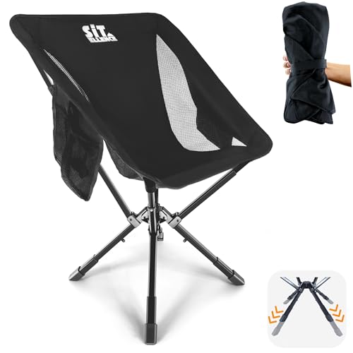 ADJ-S2 Portable Camping Chair - Adjustable Height Folding Chair