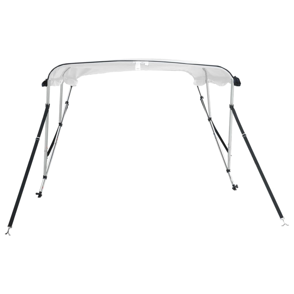 Toit bimini à 3 arceaux parois latérales 183x(154 167)x137 cm