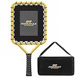 PodiuMax Baseball Racket for Fly Balls, 19 oz Balanced Weighted Fungo Racket, with Ergonomic Non-Slip Grip, Baseball Paddle for Parents and Coaches, Training Grounders & Pop Flies
