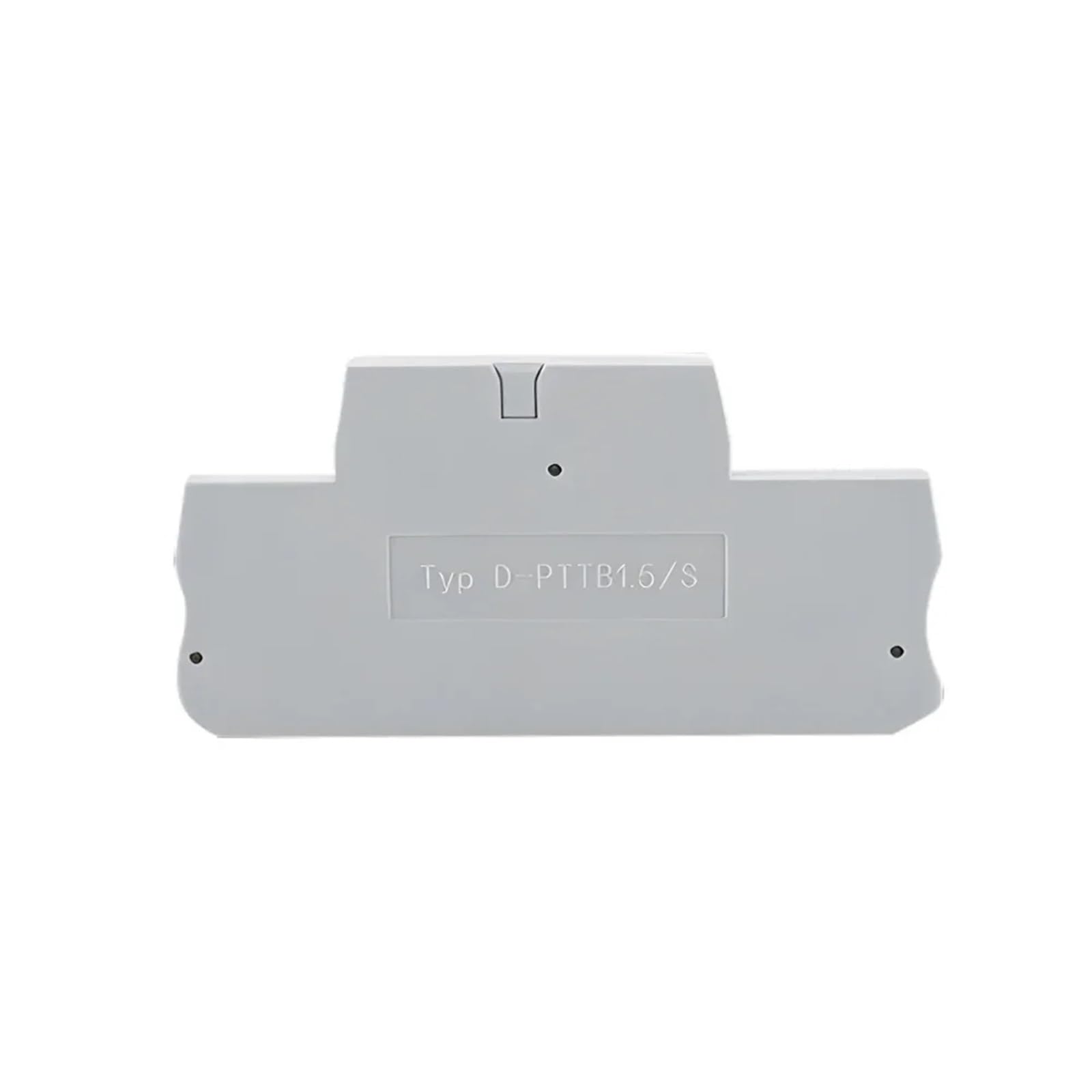 Morsettiera DIN a innesto PTTB1.5 da 10 pezzi, 17,5 A, 500 V, 26-16 AWG, morsetto a molla passante multilivello D-PTTB15