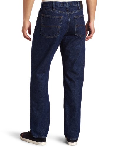 Image of Lee Men's Big-Tall Regular Fit Straight Leg Jean, Dark Stone, 60W x 32L