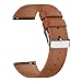Leather Straps for Samsung Galaxy Watch 7/6/5/4 - 40mm/44mm, 45mm/47mm, 42mm/46mm, 40mm, 41mm - Brown