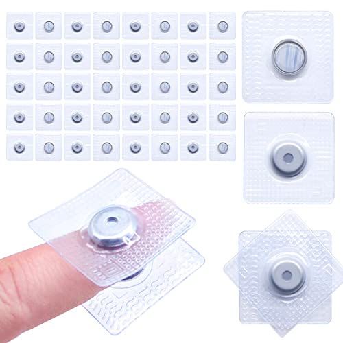 SEMINI Hidden Sew Magnetic Snap Invisible Hidden Sew in PVC Hidden Purse Closure for Fastener Handbag Cloth Clasp DIY Craft Sewing Tools
