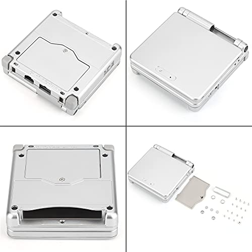 ASHATA Capa de reposição completa para GBA SP, capa protetora de ABS com kit de peças de reparo de b