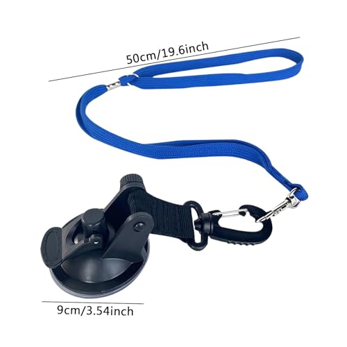 Fecadou Corda ajustável para banho de cachorro, corda de retenção para banho de cachorro com sucção,