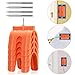 OwnMy 5PCS Drywall Outlet Markers for Drywall Installation No Measuring Needed Drywall Marking Tools for Electrical Outlets, Drywall Outlet Box Marking Locators Wire Protection Tools, Orange
