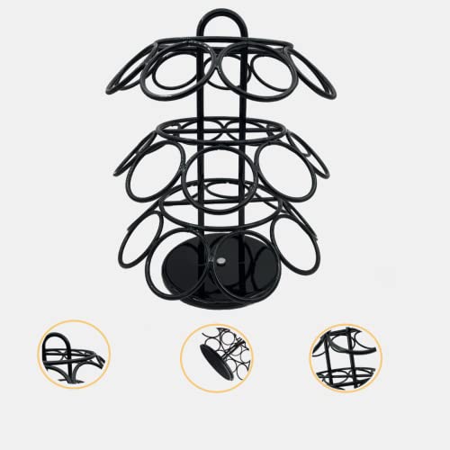 Winte Metal Black Coffee Capsule Storage Compatible With 27 K Cups For Home K Cup Holder Kitchen Organizer Stand #TOP4