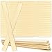 40PCS Fyess 10" Inch Premium Grade Wood Stirrers Paddles, Stir Paints, Wax, Mix Epoxy, Resin, Kids Craft, Wood Crafts Paddle, Hobby Projects, Library, Garden Marker to Mix Epoxy Or Pain (12inch)